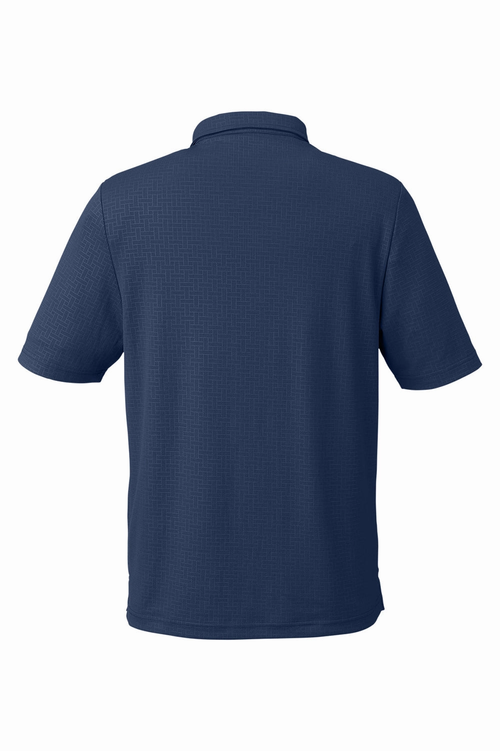 North End Mens Replay Recycled Moisture Wicking Short Sleeve Polo Shirt - Classic Navy Blue