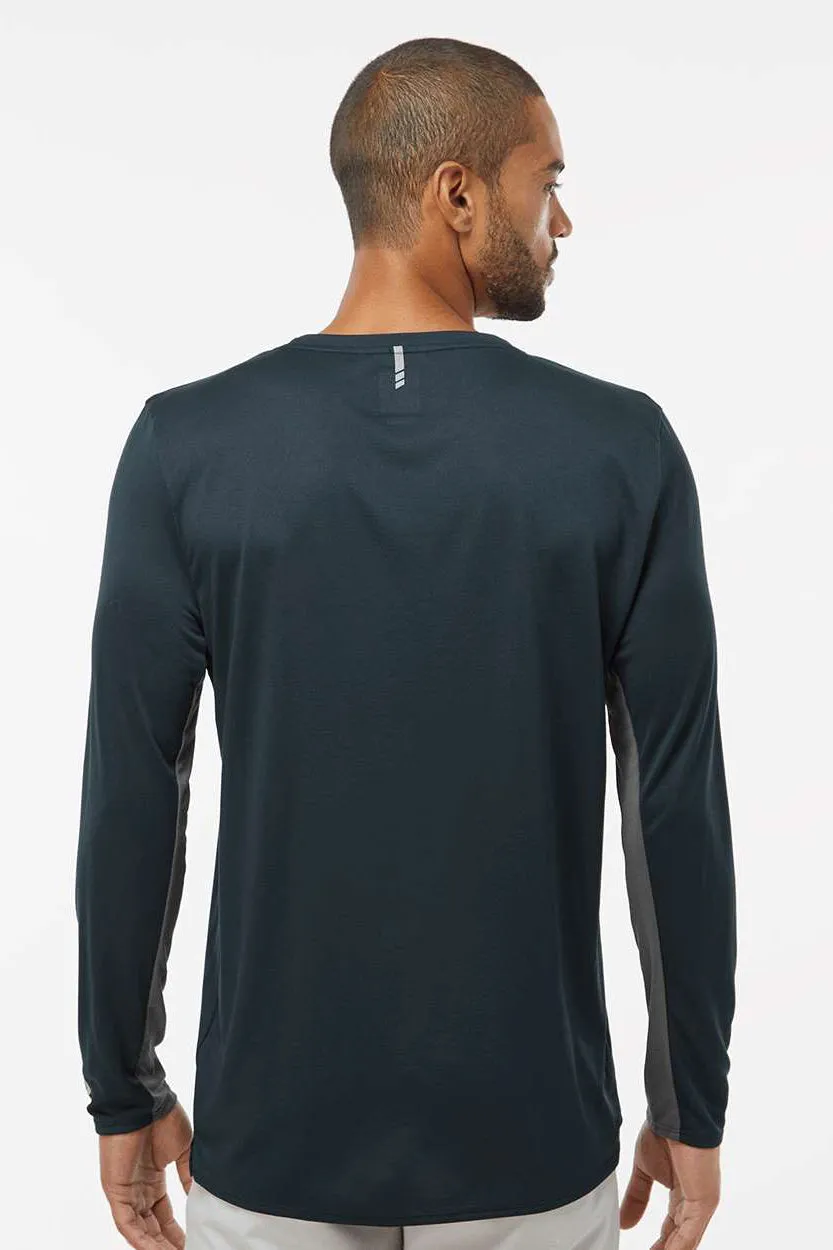 Oakley Mens Team Issue Hydrolix Long Sleeve Crewneck T-Shirt - Blackout