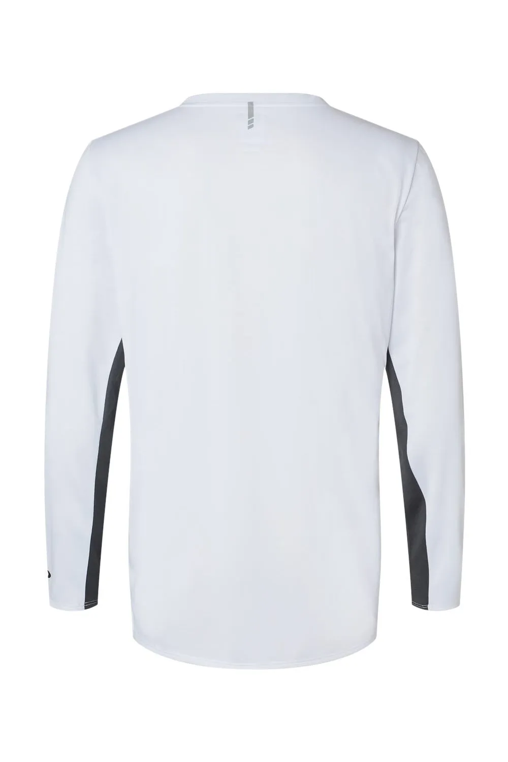 Oakley Mens Team Issue Hydrolix Long Sleeve Crewneck T-Shirt - White