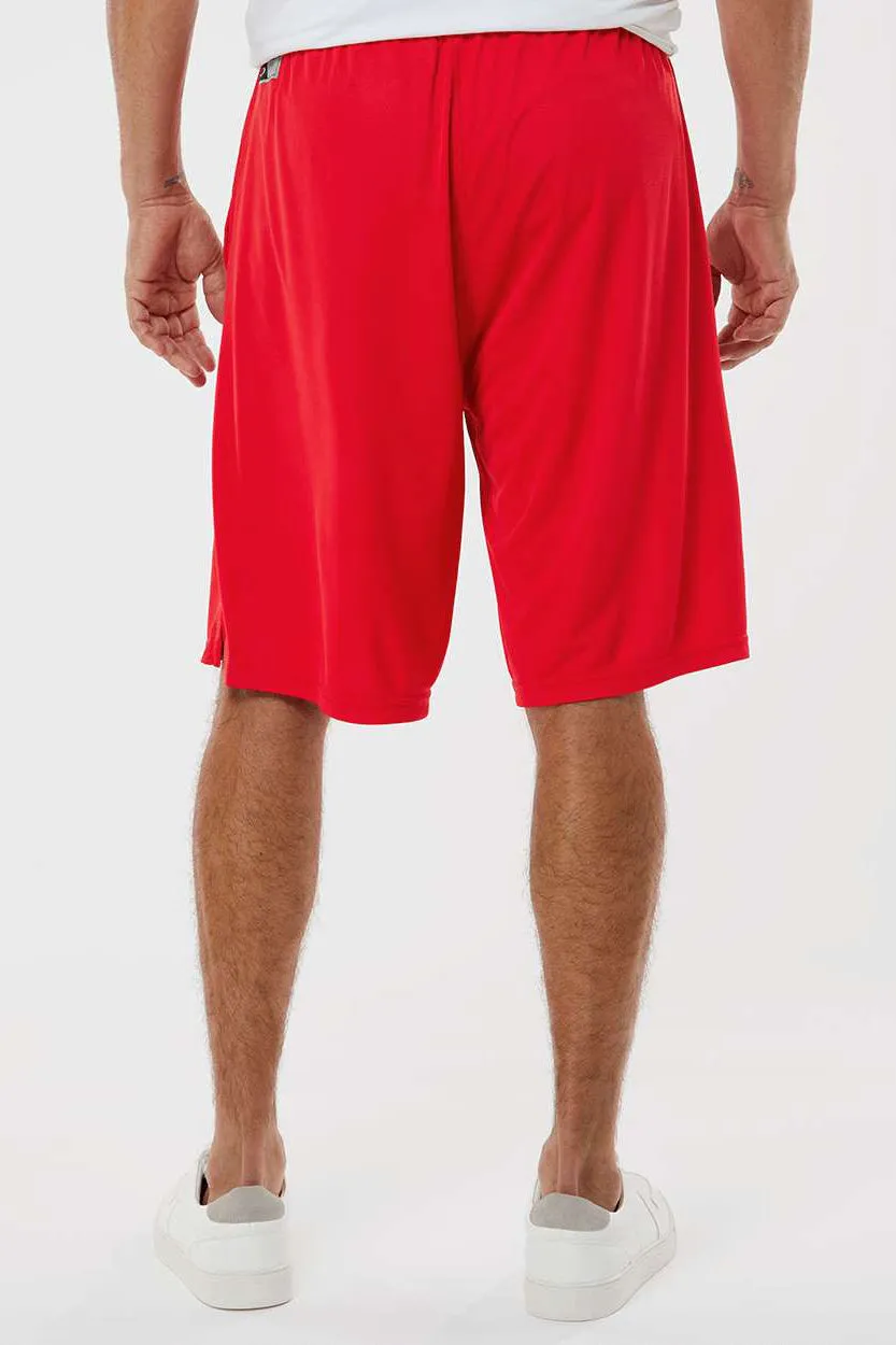 Oakley Mens Team Issue Hydrolix Shorts w/ Pockets - Team Red - Closeout