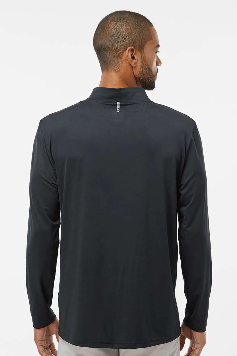 Oakley Mens Team Issue Podium 1/4 Zip Sweatshirt - Blackout