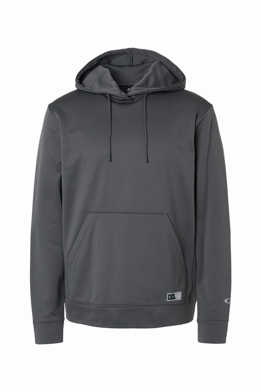 Oakley Mens Team Issue Hydrolix Hooded Sweatshirt Hoodie w/ Pouch Pocket - Forged Iron Grey
