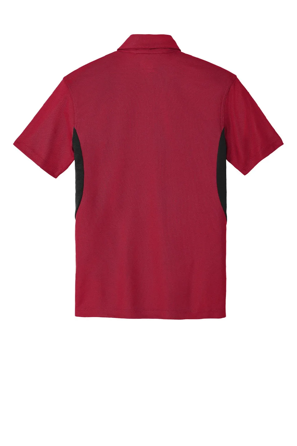 Ogio Mens Accelerator Moisture Wicking Short Sleeve Polo Shirt w/ Pocket - Signal Red