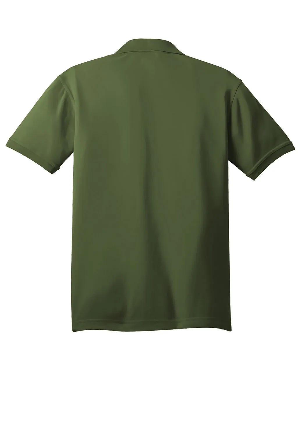 Ogio Mens Caliber 2.0 Moisture Wicking Short Sleeve Polo Shirt - Grit Green