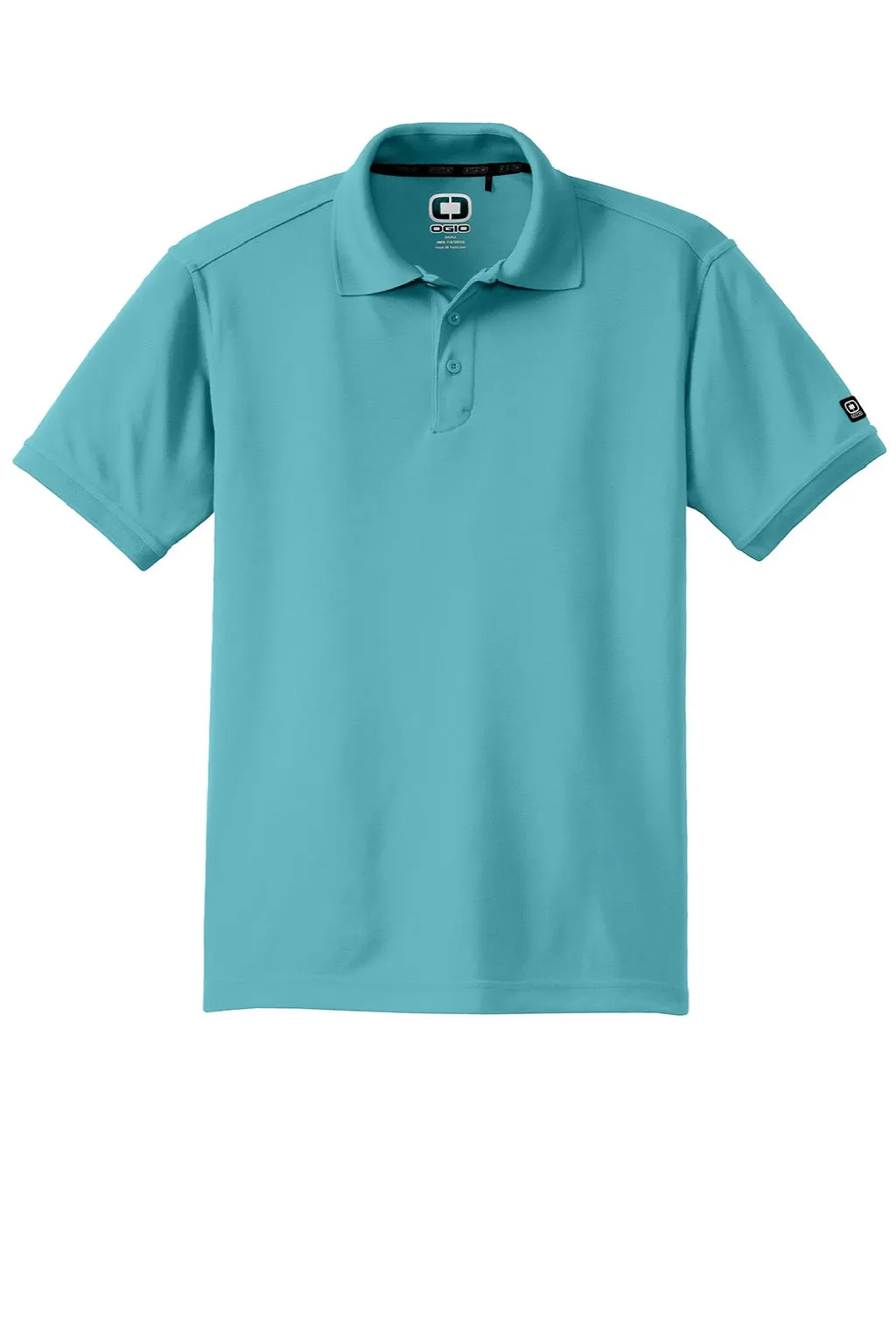Ogio Mens Caliber 2.0 Moisture Wicking Short Sleeve Polo Shirt - Hydro Blue
