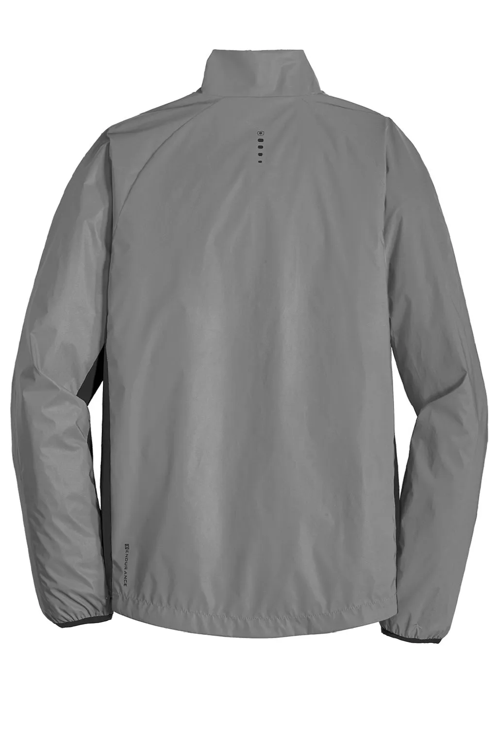 Ogio Mens Endurance Flash Wind & Water Resistant Full Zip Jacket - Reflective Grey
