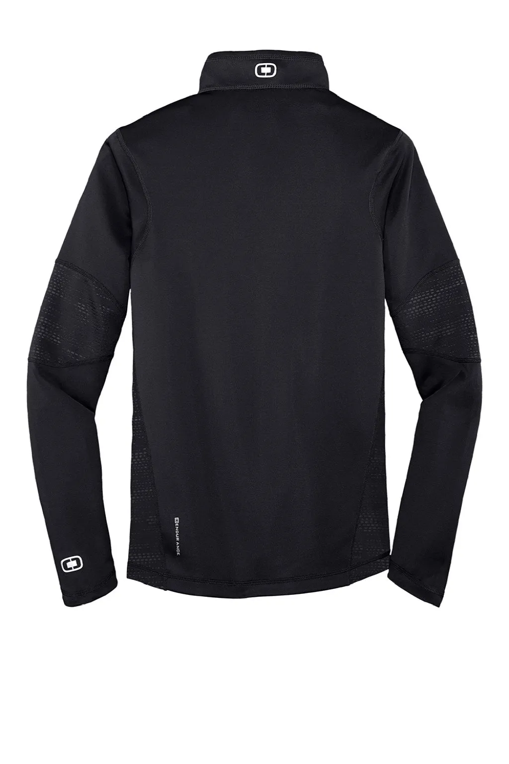 Ogio Mens Endurance Fulcrum 1/4 Zip Jacket - Blacktop