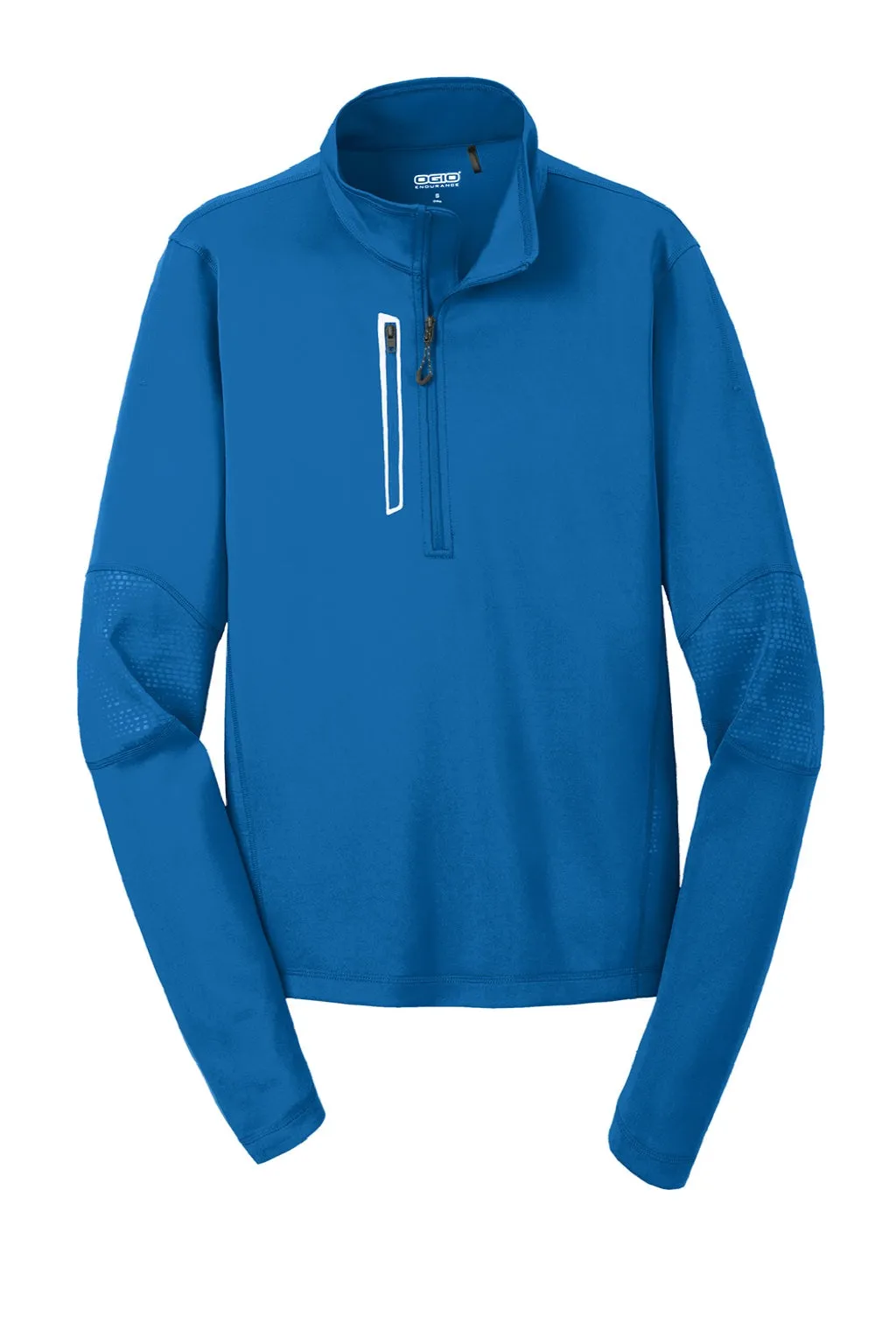 Ogio Mens Endurance Fulcrum 1/4 Zip Jacket - Electric Blue