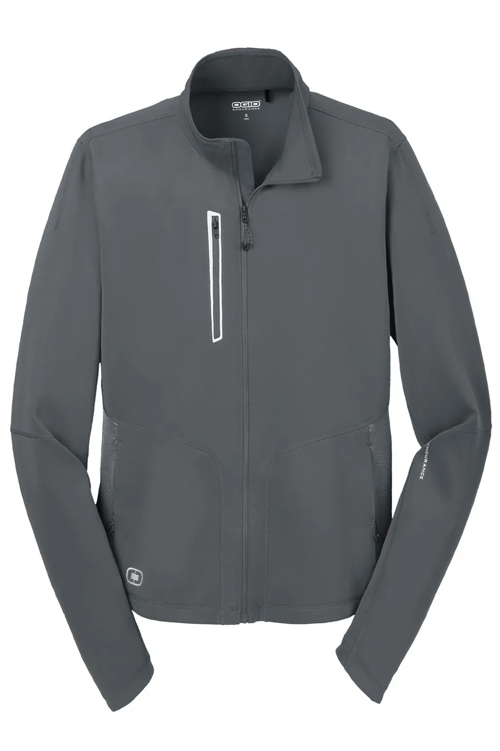 Ogio Mens Endurance Fulcrum Full Zip Jacket - Gear Grey