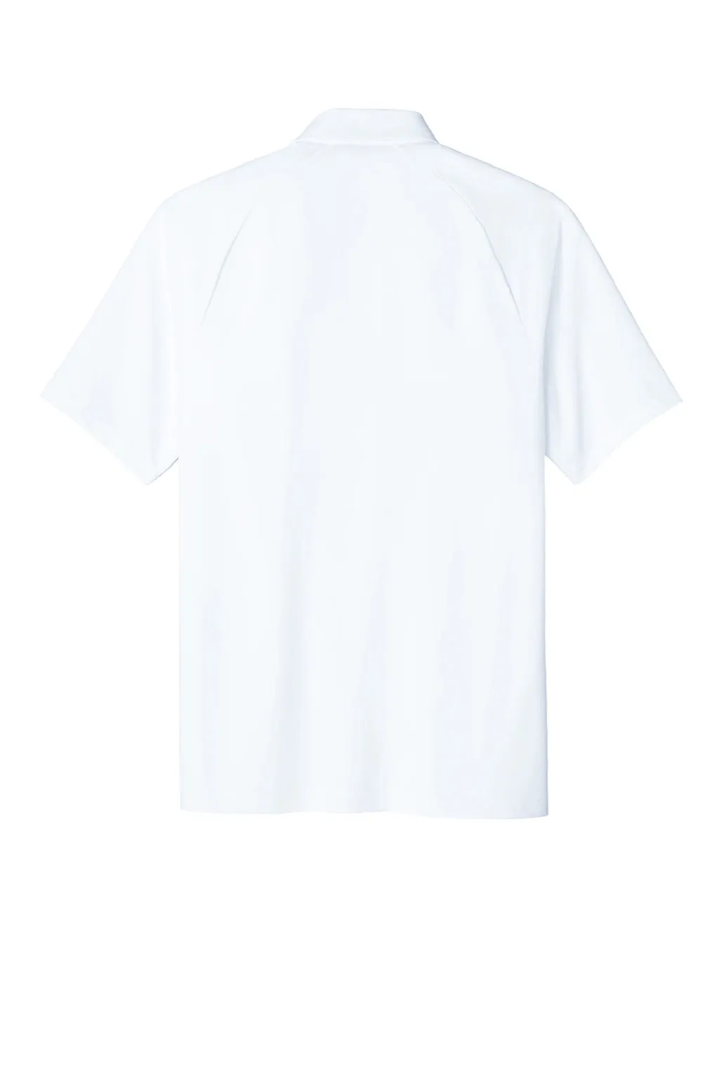 Ogio Mens Envision Moisture Wicking Short Sleeve Polo Shirt - White