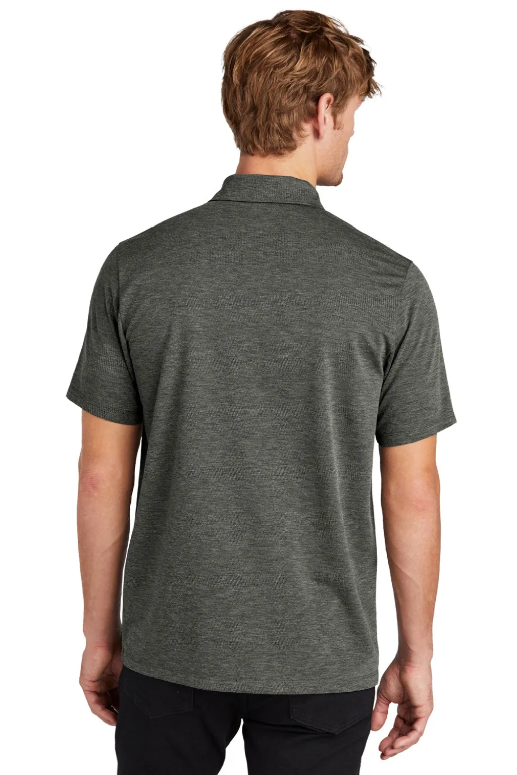 Ogio Mens Evolution Moisture Wicking Short Sleeve Polo Shirt - Tarmac Grey