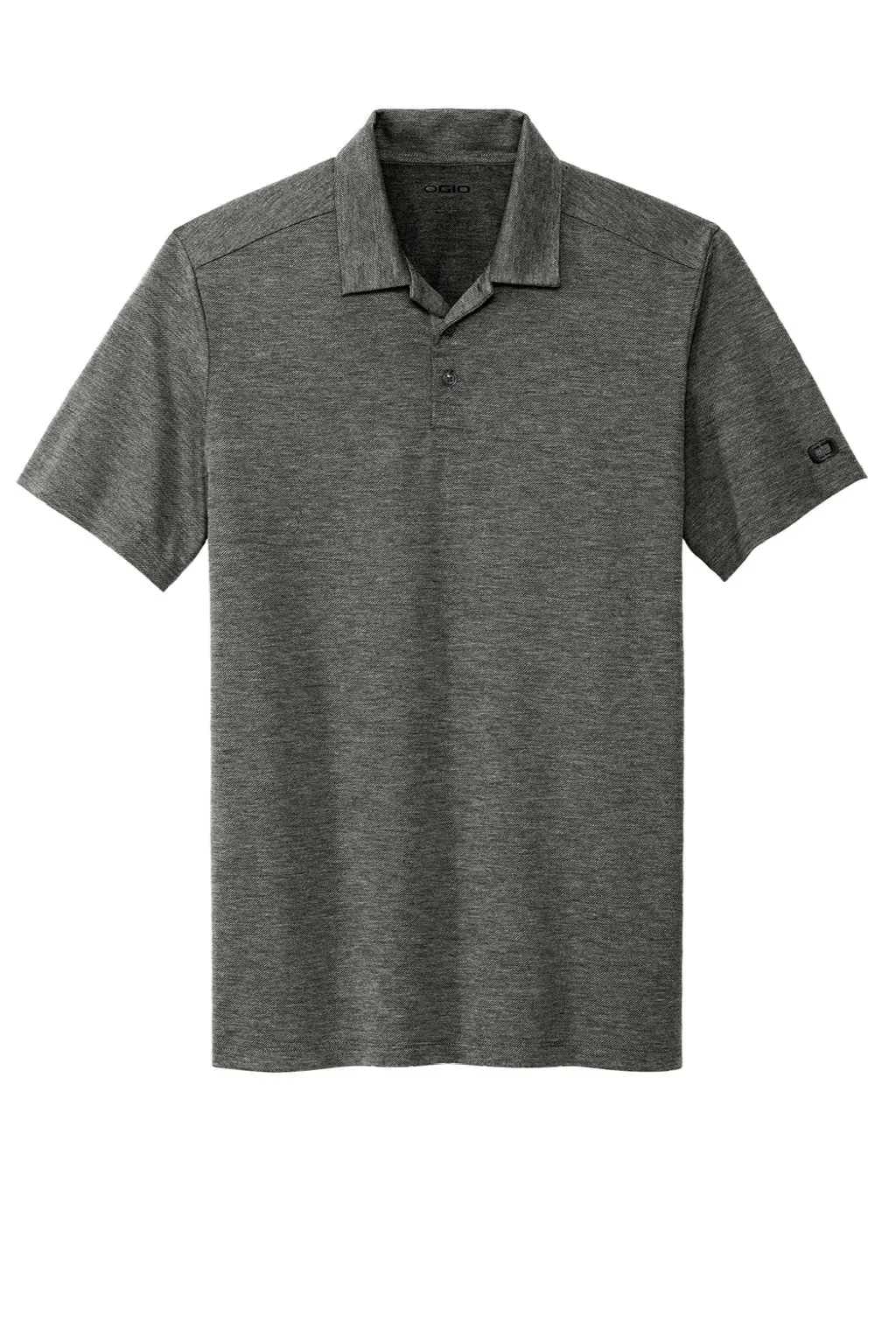 Ogio Mens Evolution Moisture Wicking Short Sleeve Polo Shirt - Tarmac Grey