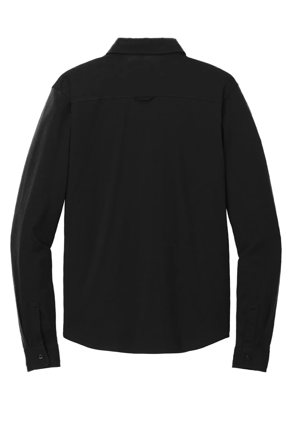 Ogio Mens Extend Long Sleeve Button Down Shirt w/ Pocket - Blacktop