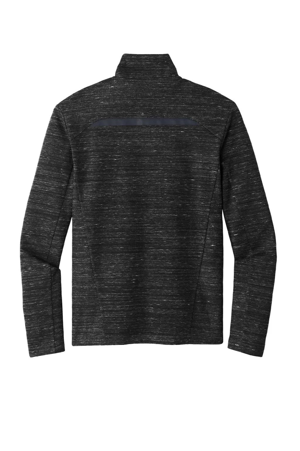 Ogio Mens Flux 1/4 Zip Sweatshirt w/ Pockets - Heather Blacktop