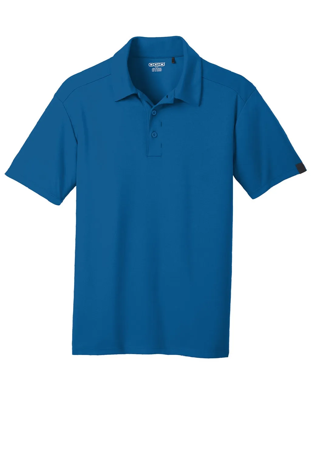Ogio Mens Framework Moisture Wicking Short Sleeve Polo Shirt - Bolt Blue