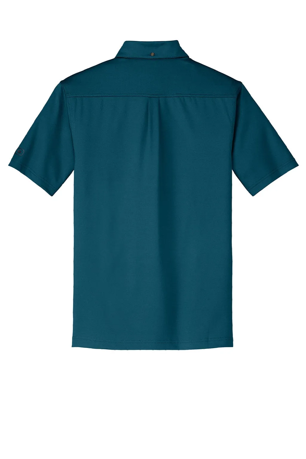 Ogio Mens Gauge Moisture Wicking Short Sleeve Polo Shirt - Throttle Teal Blue