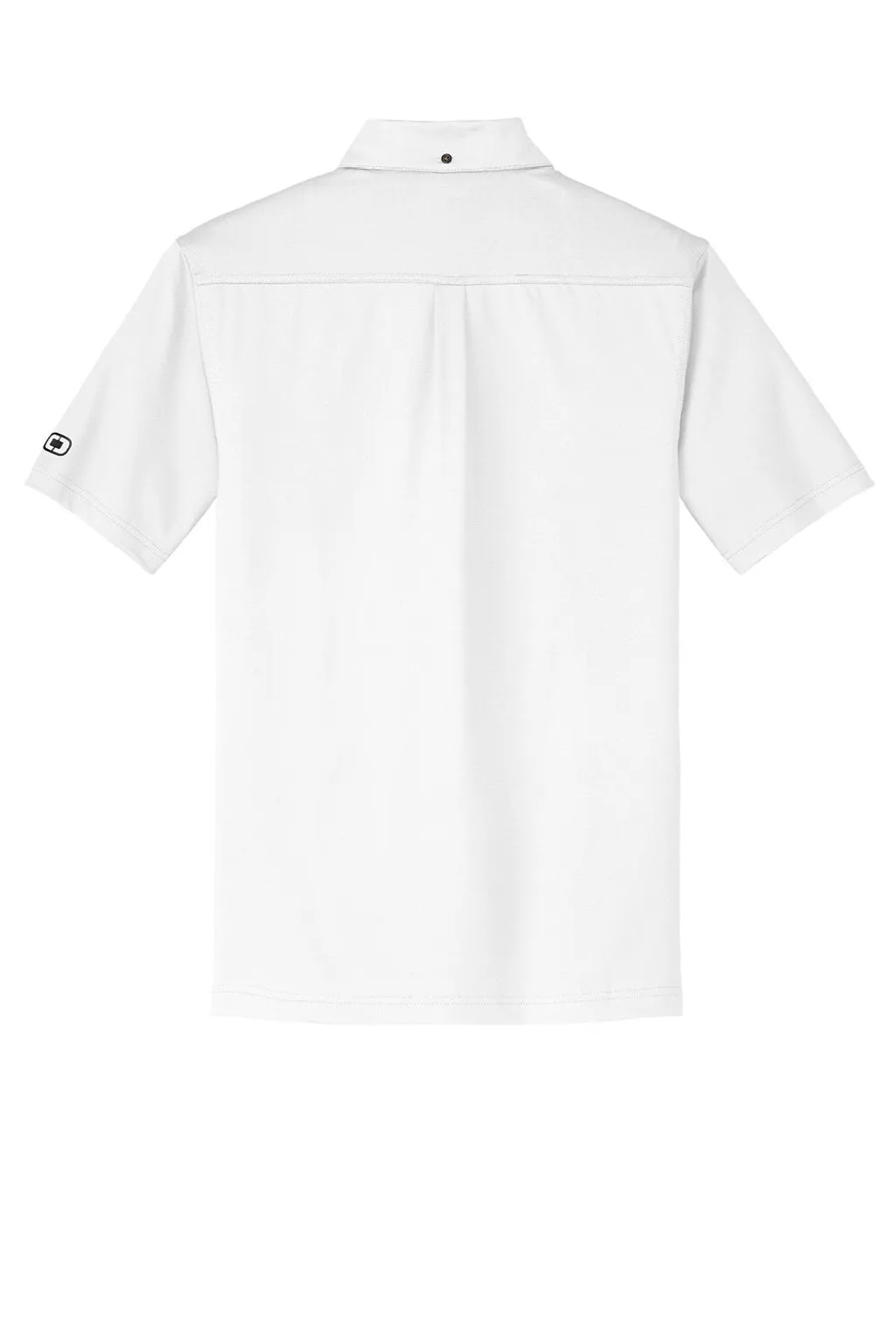 Ogio Mens Gauge Moisture Wicking Short Sleeve Polo Shirt - White