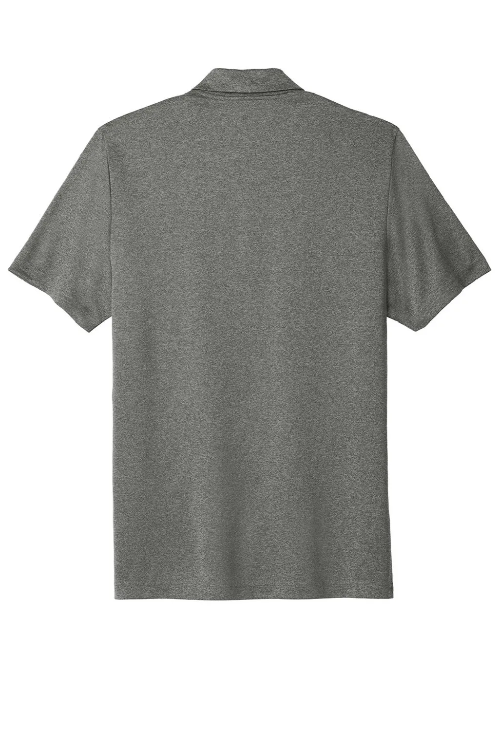 Ogio Mens Gravitate Moisture Wicking Short Sleeve Polo Shirt - Heather Dark Grey