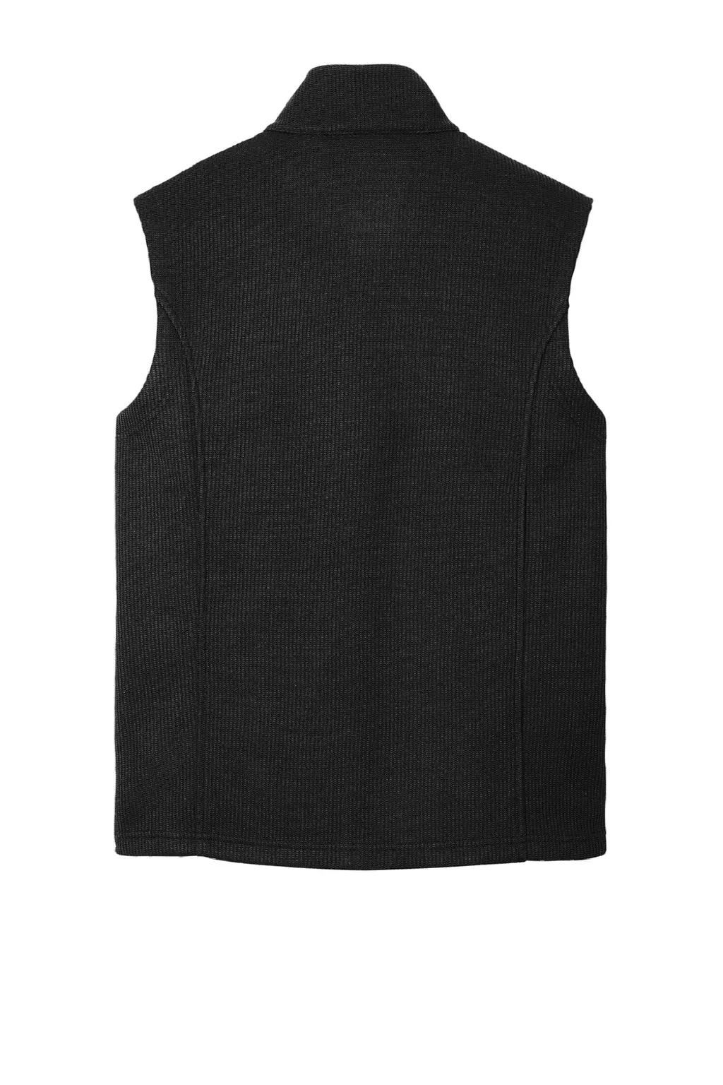 Ogio Mens Grit Fleece Full Zip Vest - Blacktop