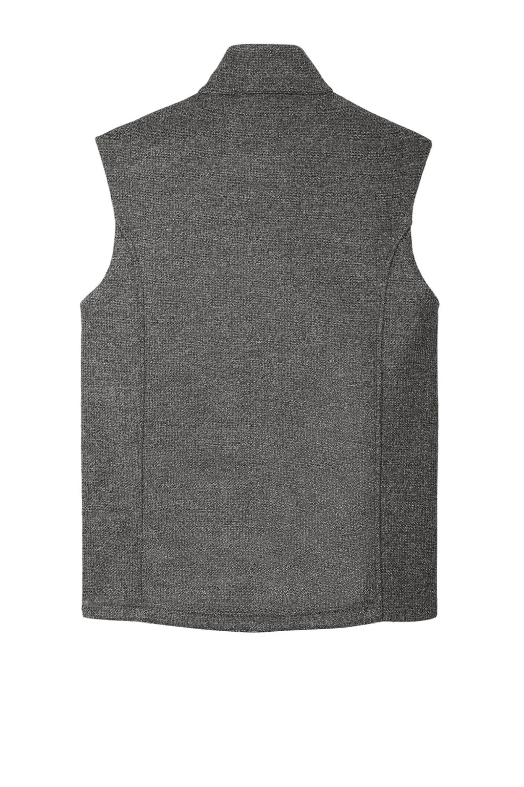 Ogio Mens Grit Fleece Full Zip Vest - Heather Diesel Grey
