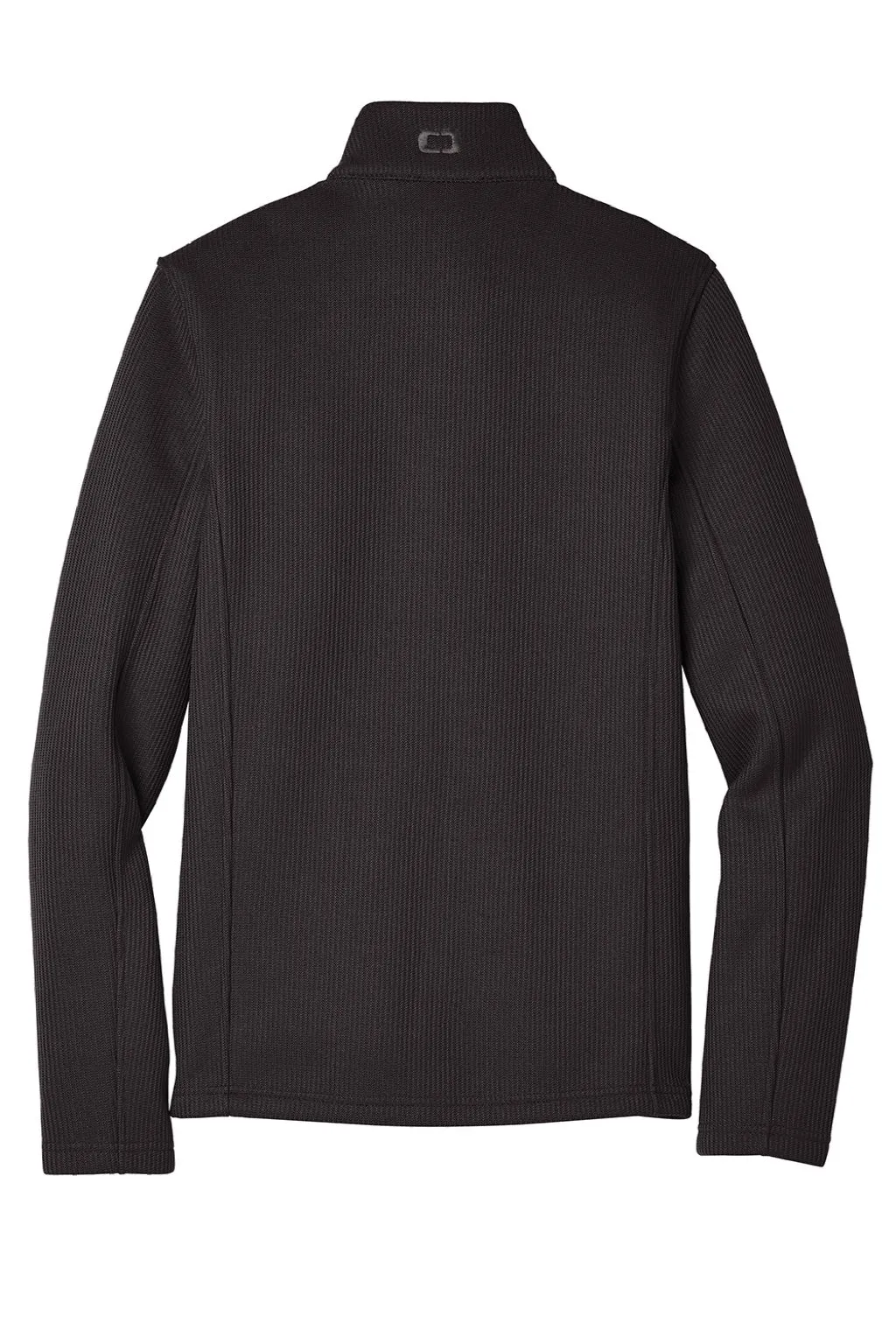 Ogio Mens Grit Full Zip Fleece Jacket - Blacktop