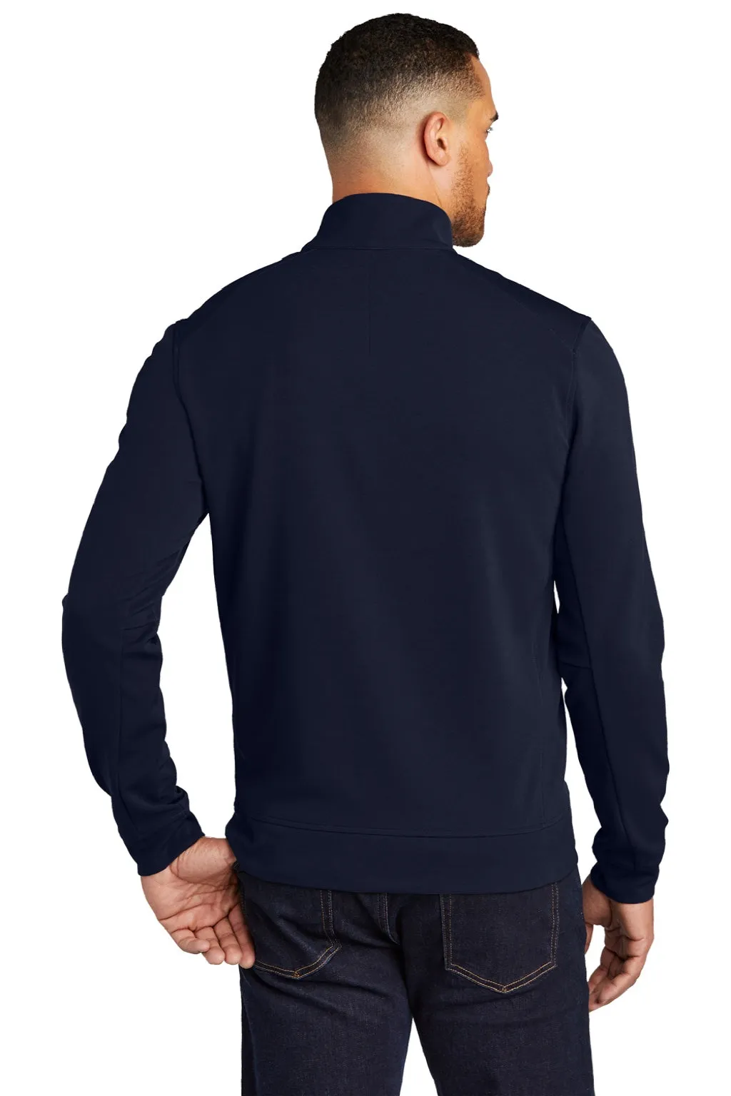 Ogio Mens Hinge Full Zip Jacket - River Navy Blue