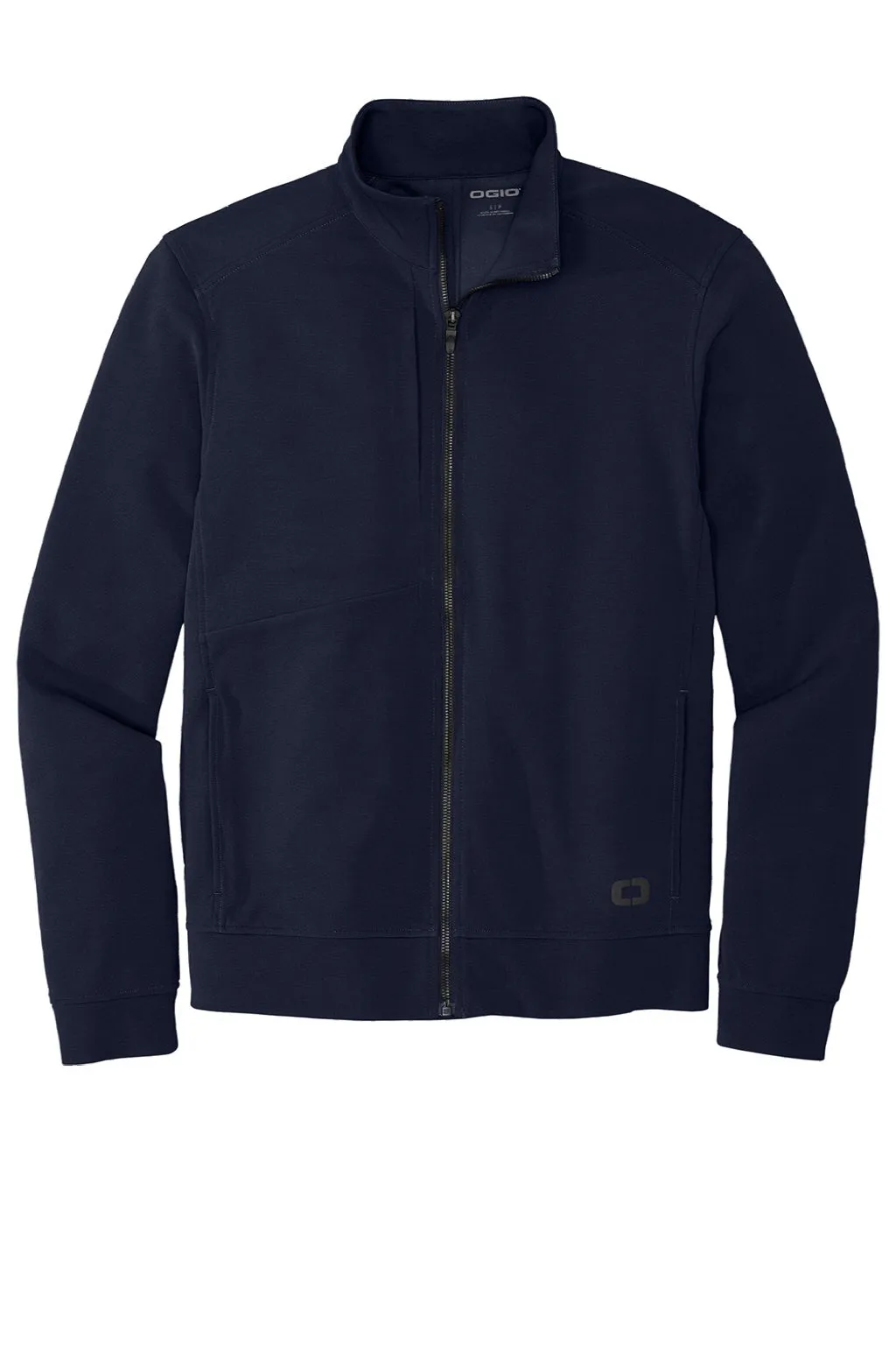 Ogio Mens Hinge Full Zip Jacket - River Navy Blue