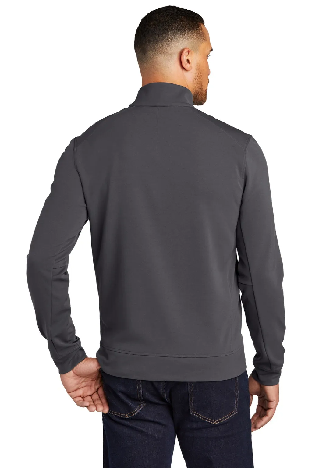 Ogio Mens Hinge Full Zip Jacket - Tarmac Grey