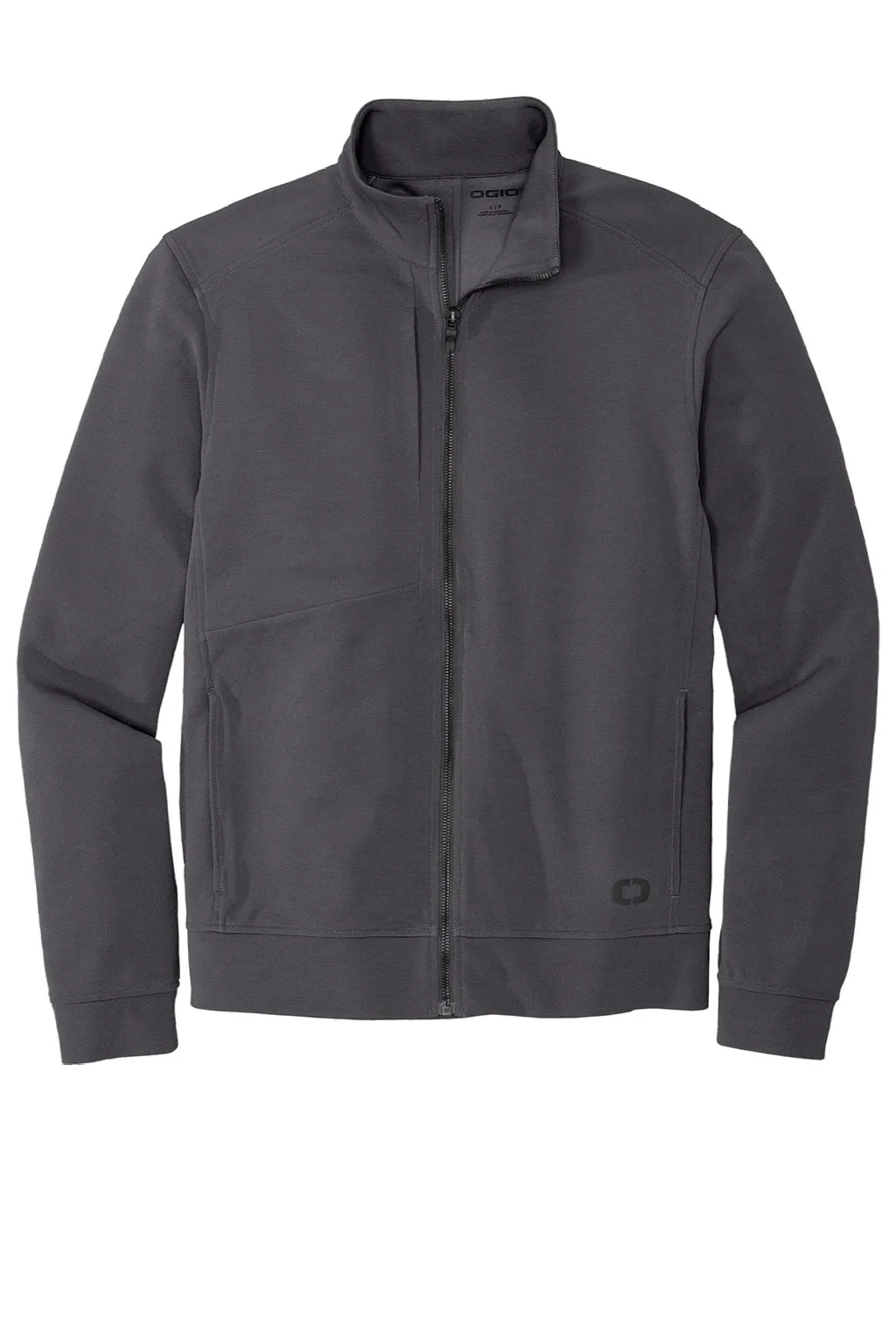 Ogio Mens Hinge Full Zip Jacket - Tarmac Grey