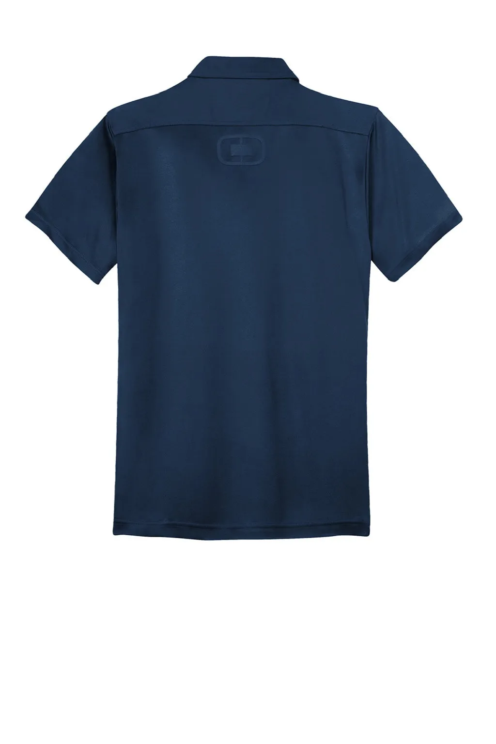 Ogio Mens Hybrid Moisture Wicking Short Sleeve Polo Shirt - Indigo Blue