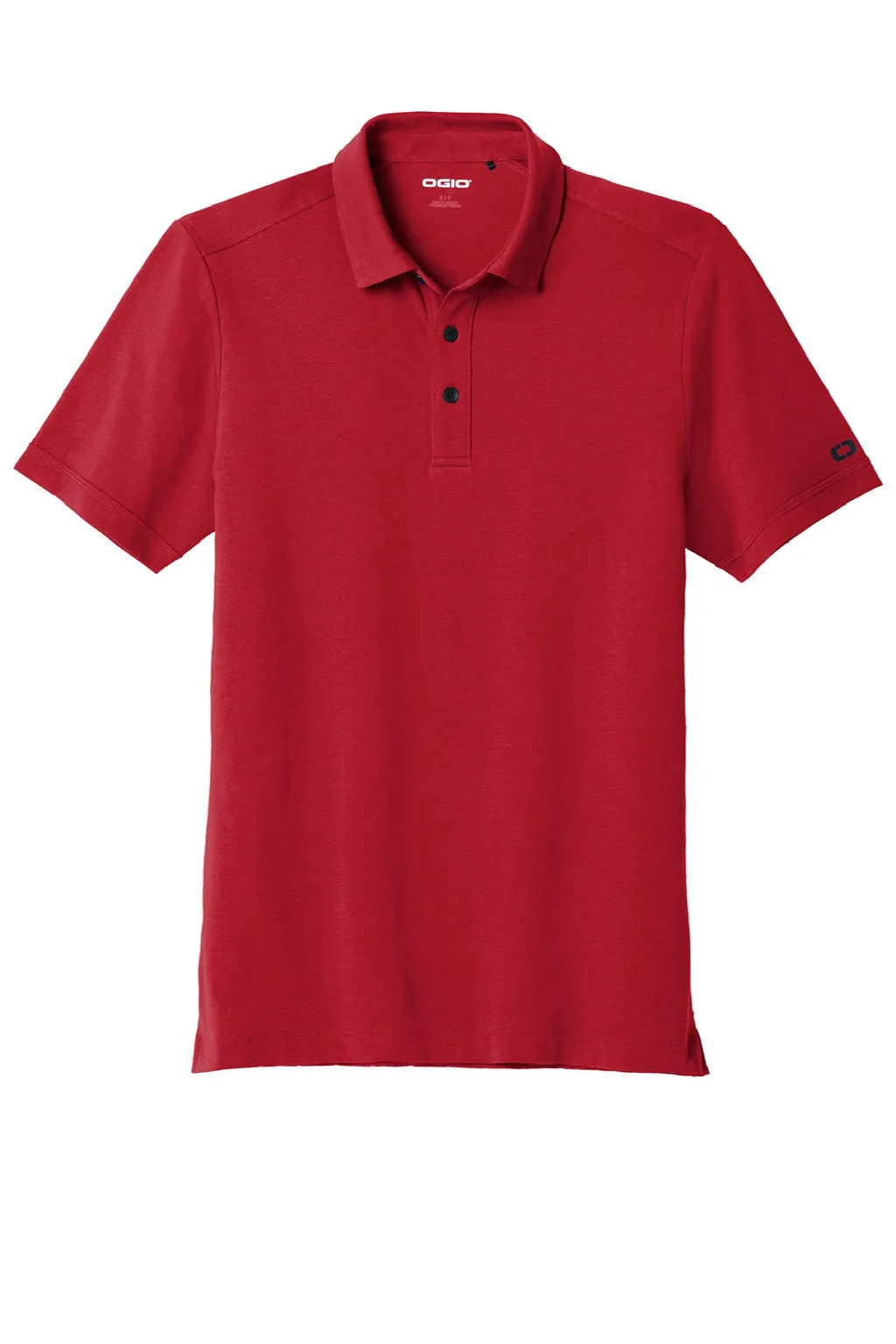 Ogio Mens Limit Moisture Wicking Short Sleeve Polo Shirt - Signal Red