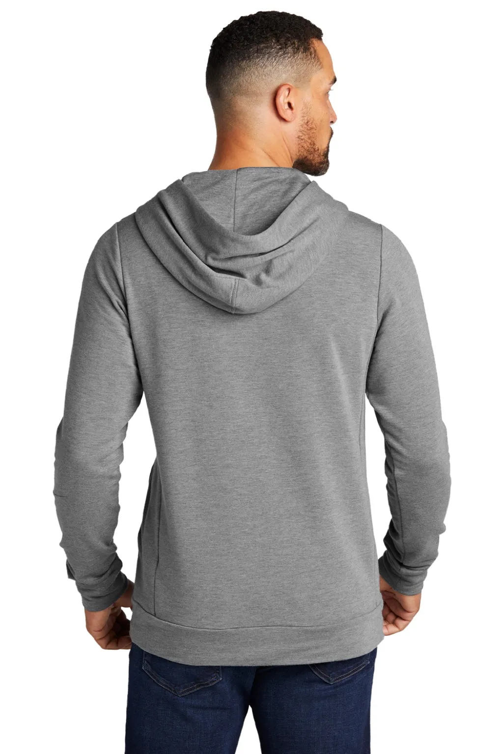 Ogio Mens Luuma Hooded Sweatshirt Hoodie w/ Pockets - Heather Petrol Grey