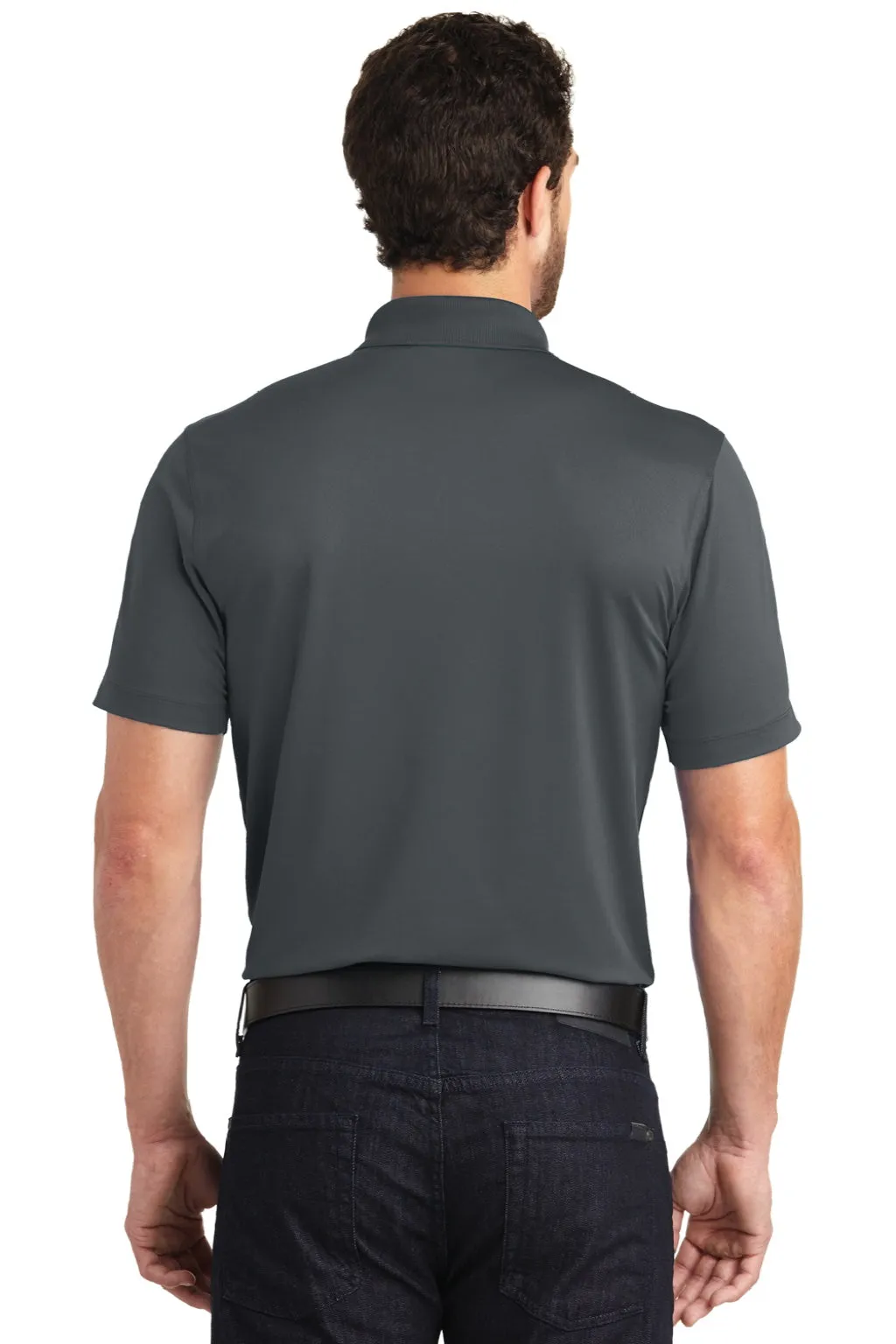 Ogio Mens Metro Moisture Wicking Short Sleeve Polo Shirt - Diesel Grey