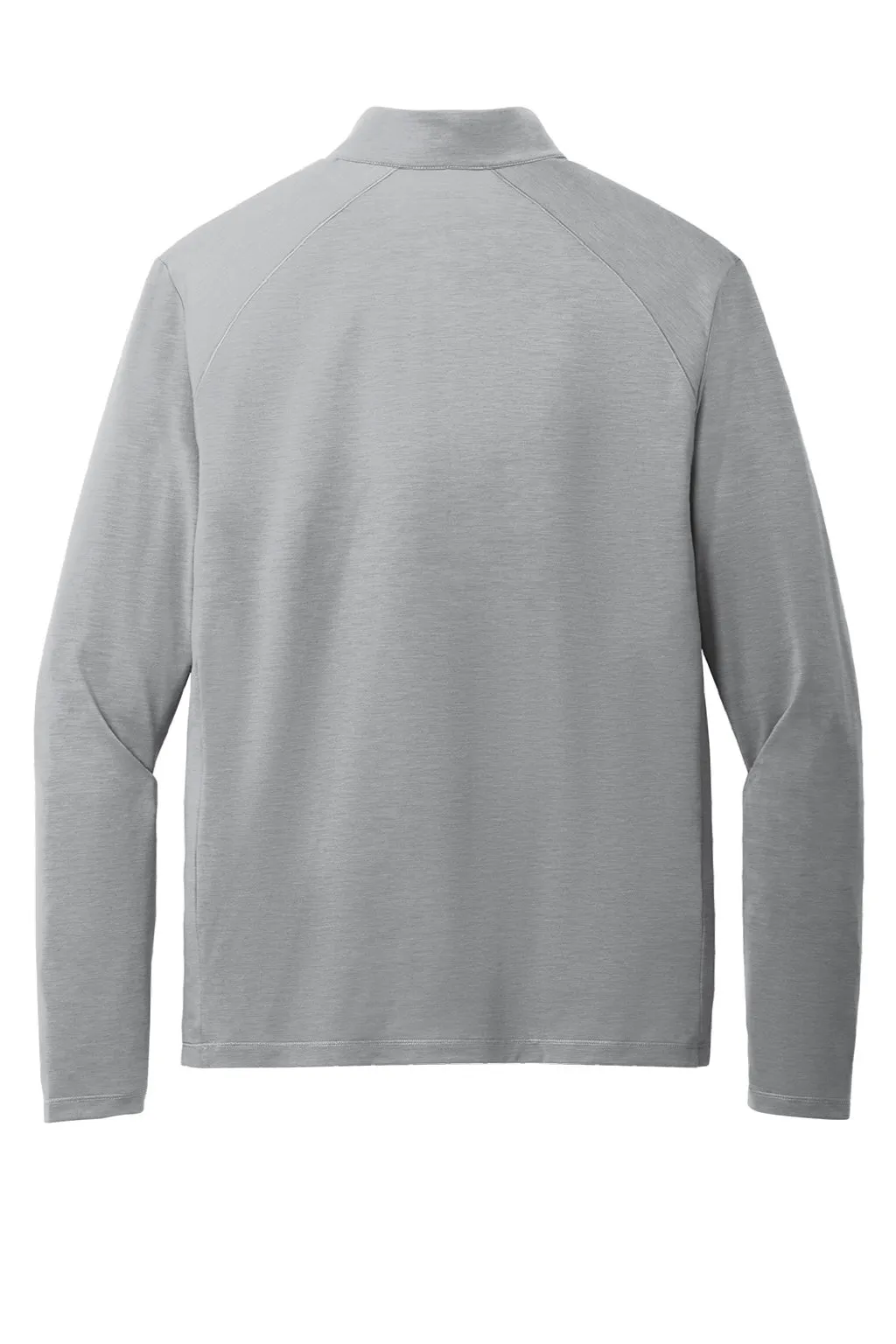 Ogio Mens Motion Moisture Wicking 1/4 Zip Sweatshirt w/ Pocket - Greystone