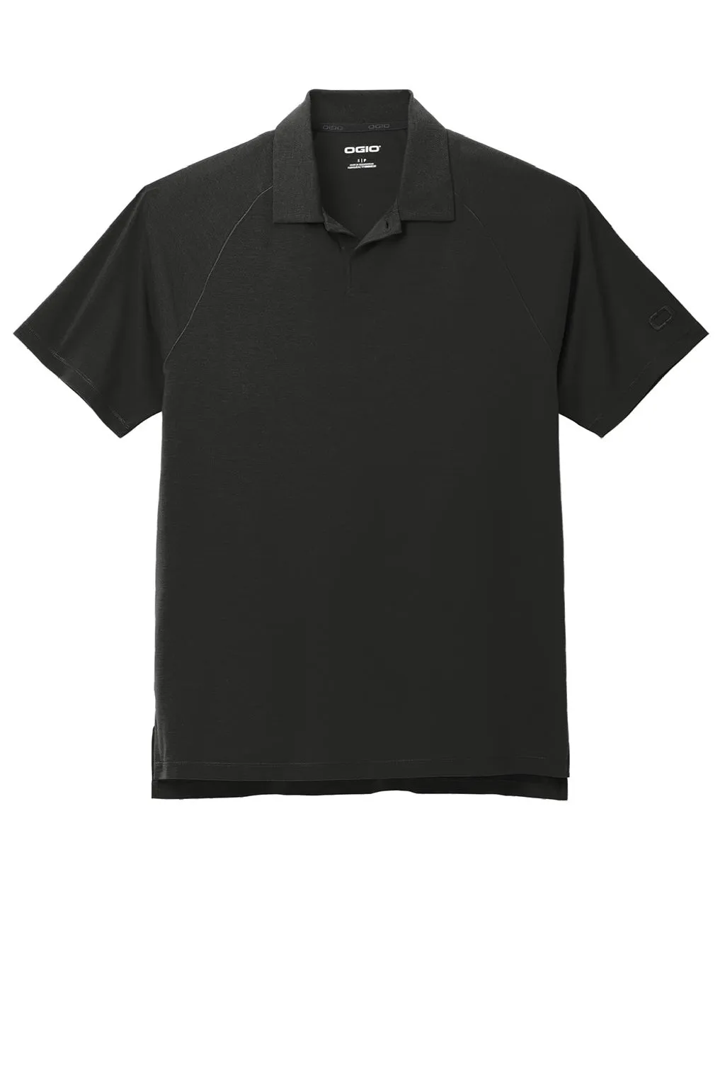 Ogio Mens Motion Moisture Wicking Short Sleeve Polo Shirt - Blacktop