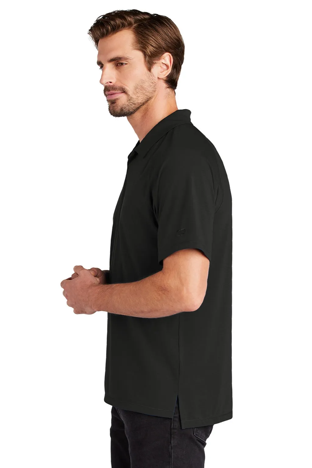Ogio Mens Motion Moisture Wicking Short Sleeve Polo Shirt - Blacktop