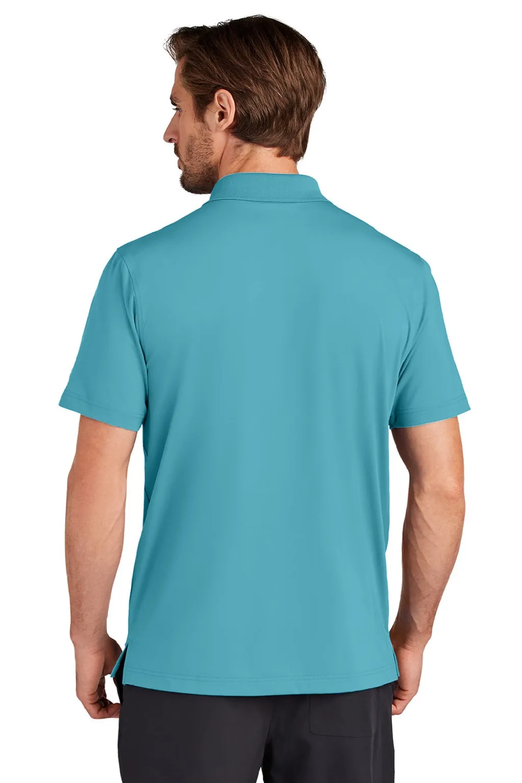 Ogio Mens Regain Moisture Wicking Short Sleeve Polo Shirt - Fusion Blue