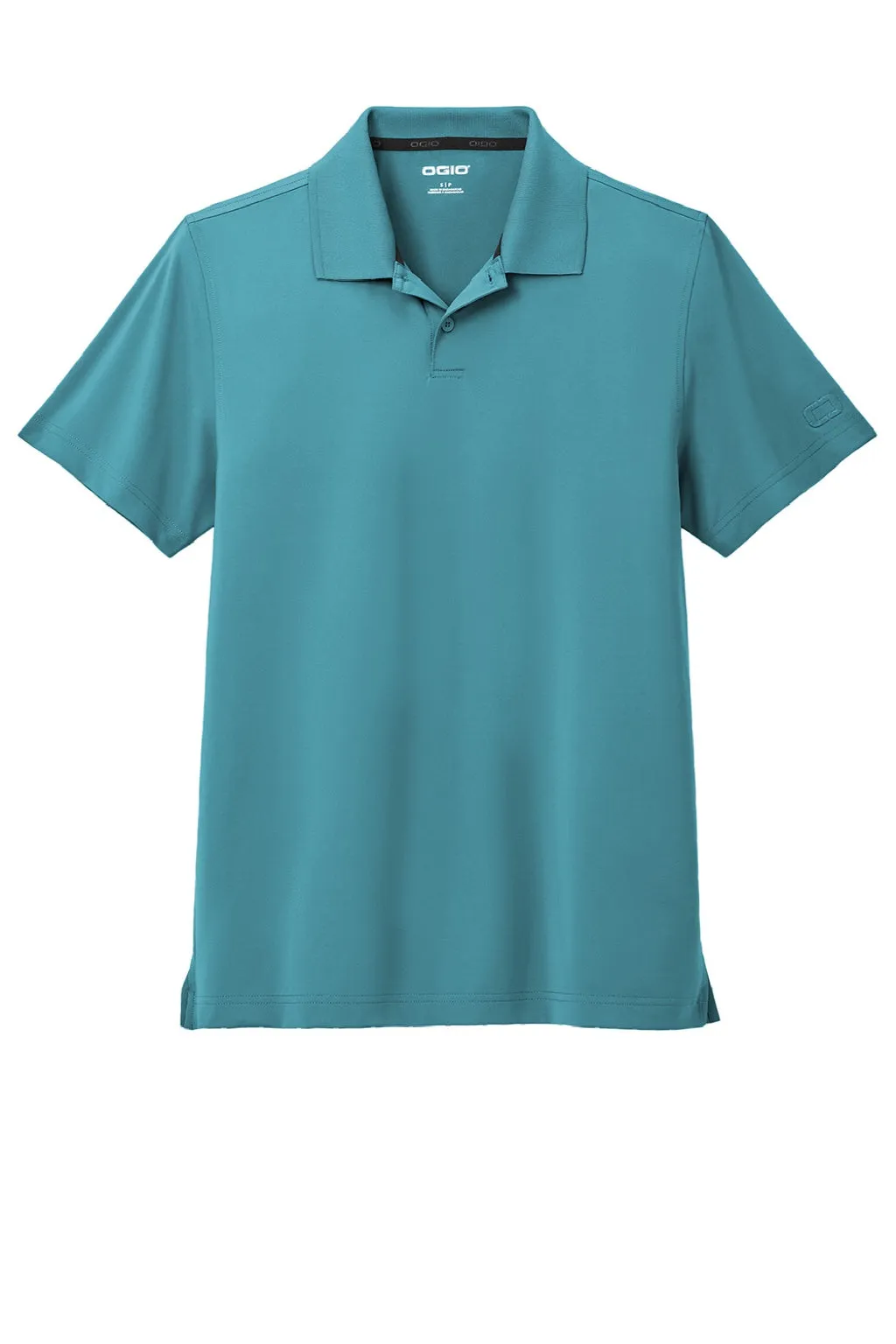 Ogio Mens Regain Moisture Wicking Short Sleeve Polo Shirt - Fusion Blue