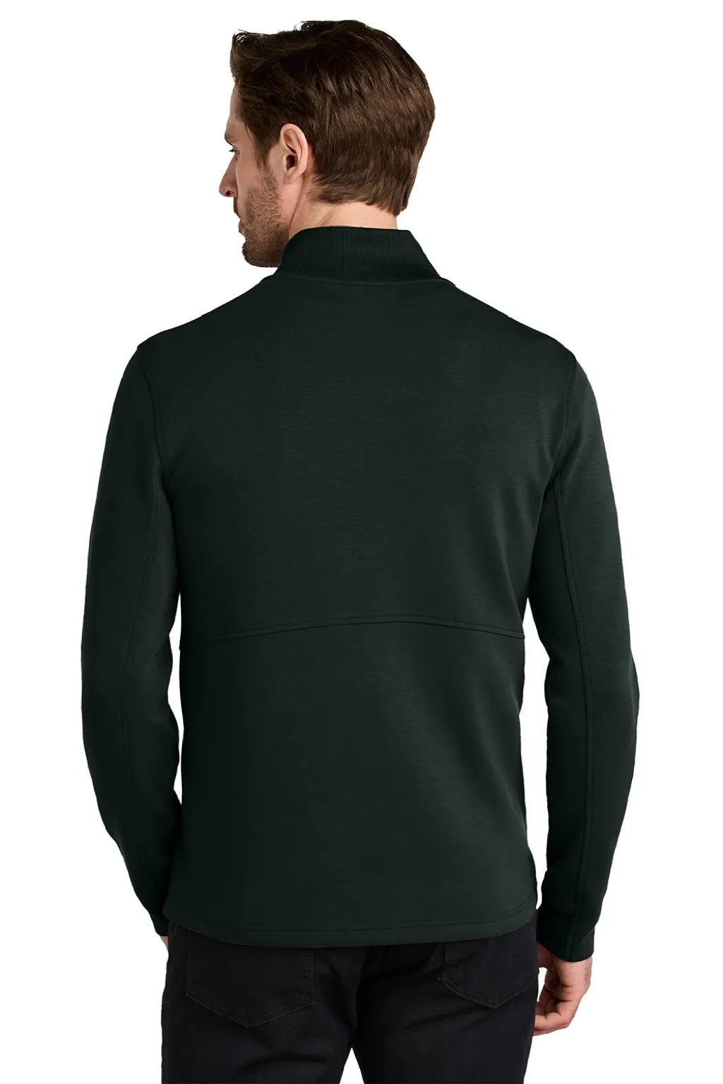 Ogio Mens Transcend Fleece Full Zip Jacket - Blacktop