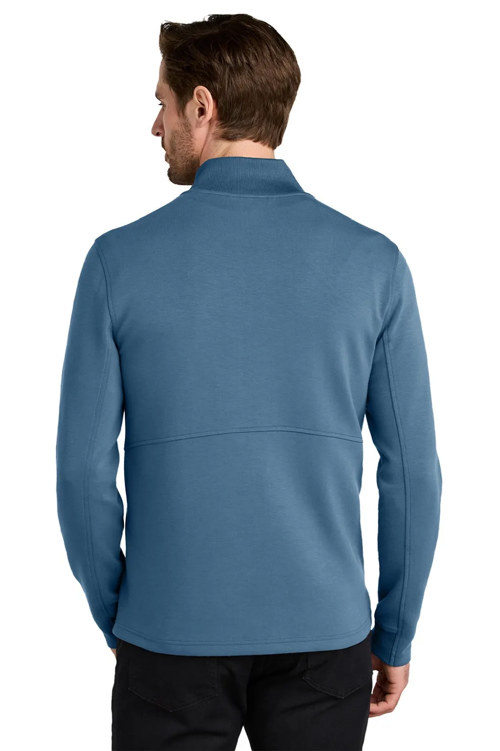 Ogio Mens Transcend Fleece Full Zip Jacket - Mist Blue