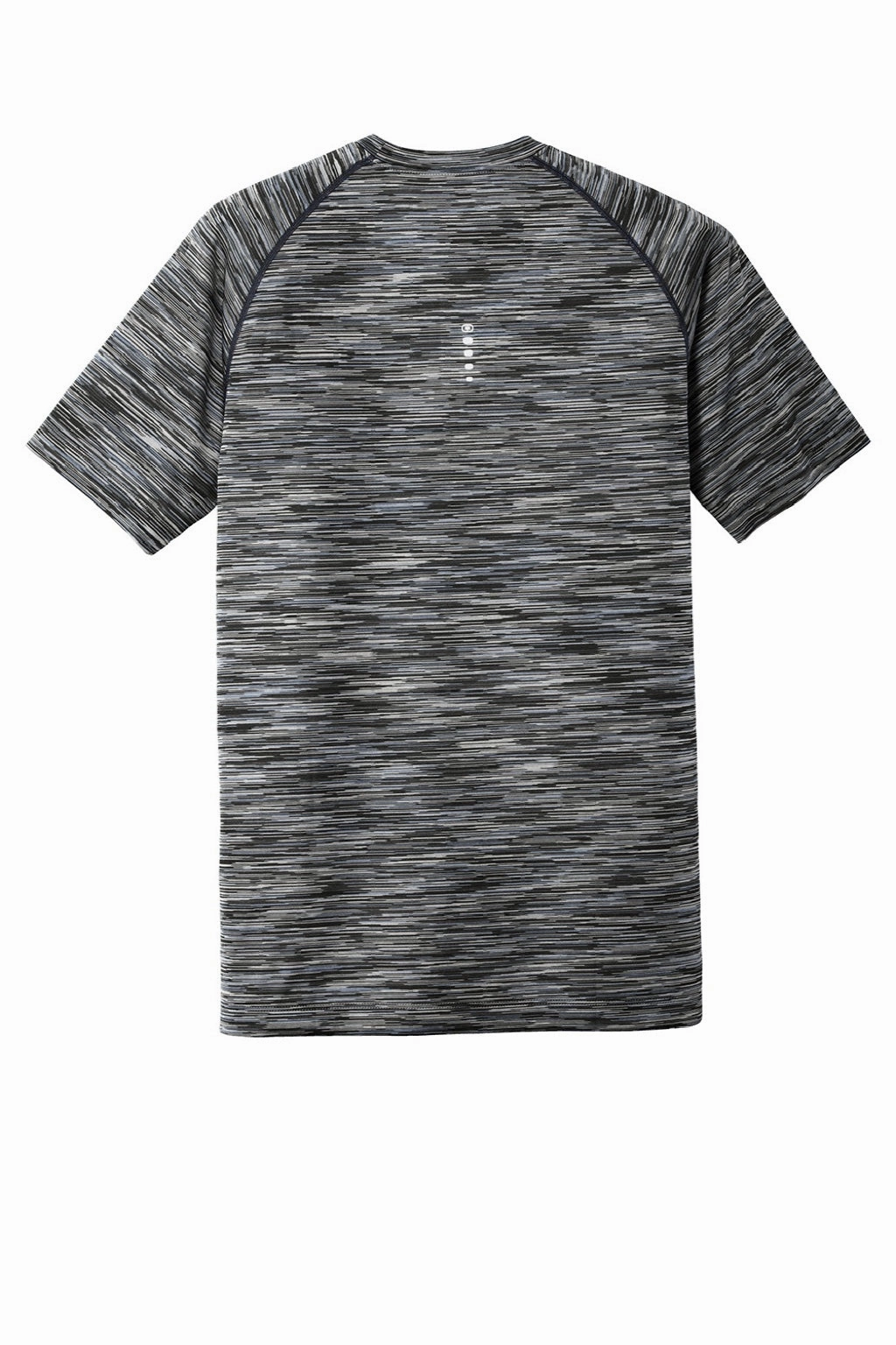 Ogio Mens Endurance Verge Jersey Moisture Wicking Short Sleeve Crewneck T-Shirt - Blacktop Space Dye