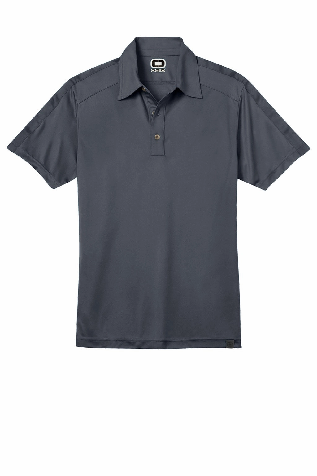 Ogio Mens Hybrid Moisture Wicking Short Sleeve Polo Shirt - Diesel Grey