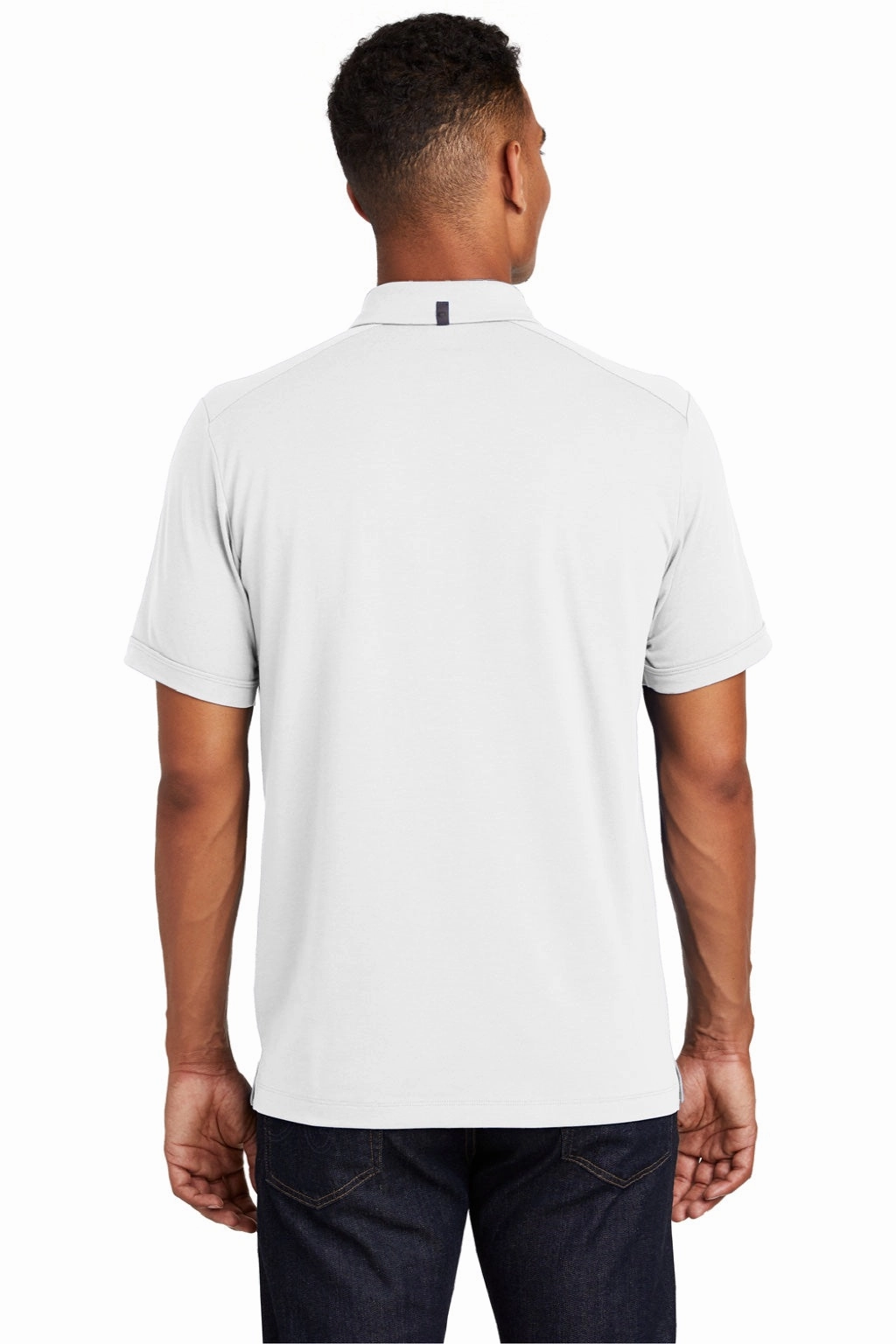Ogio Mens Limit Moisture Wicking Short Sleeve Polo Shirt - Bright White