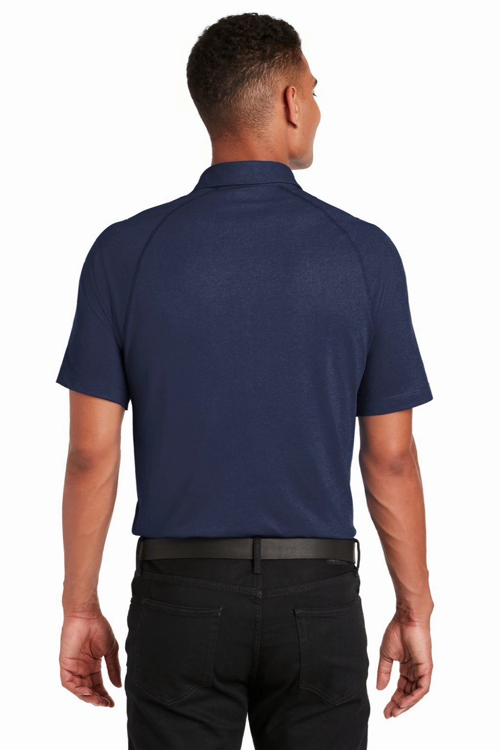 Ogio Mens Onyx Moisture Wicking Short Sleeve Polo Shirt - Navy Blue