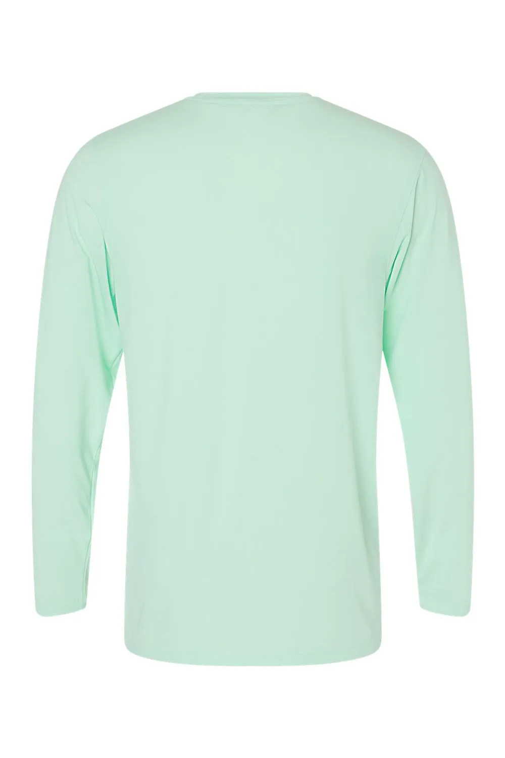 Paragon Mens Aruba Extreme Performance Moisture Wicking Long Sleeve Crewneck T-Shirt - Mint Green