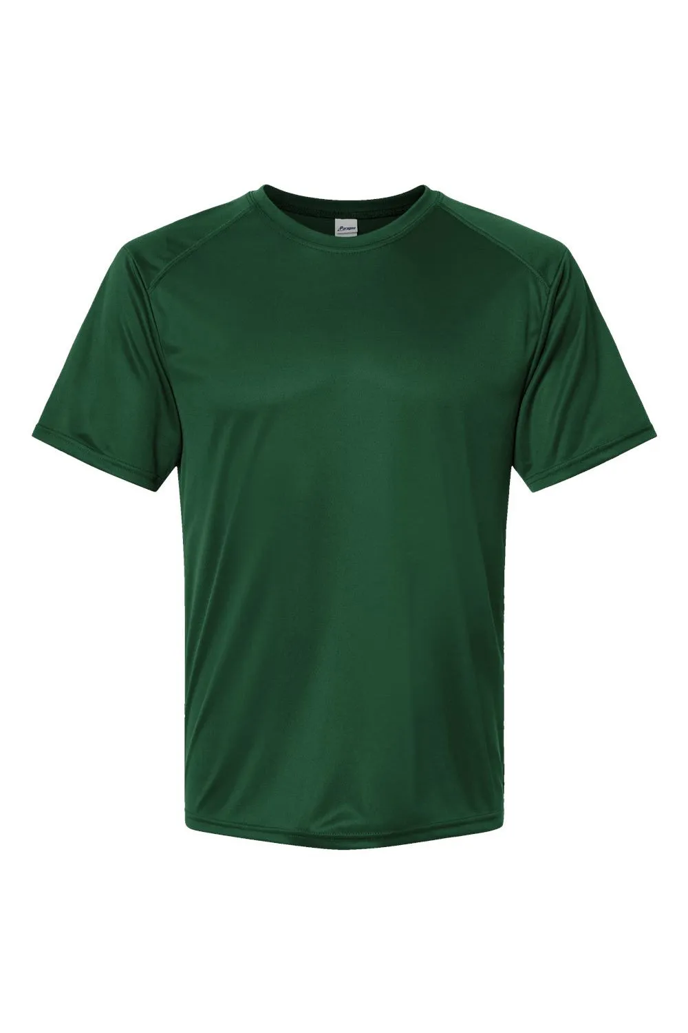 Paragon Mens Islander Performance Moisture Wicking Short Sleeve Crewneck T-Shirt - Hunter Green