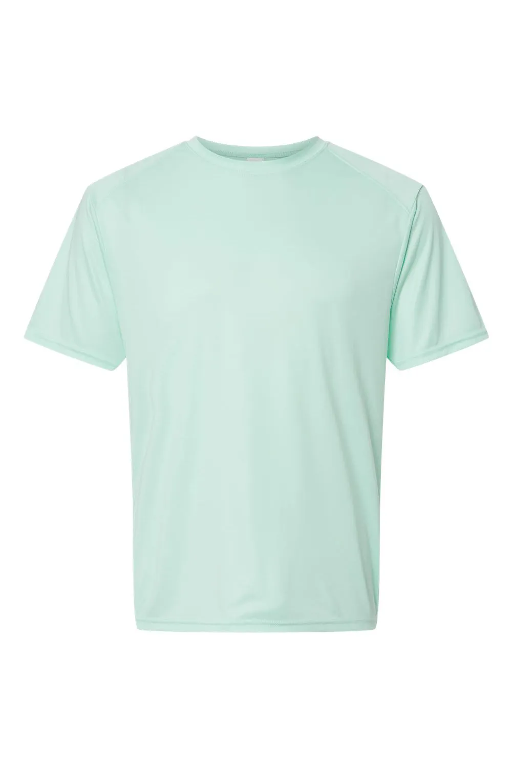 Paragon Mens Islander Performance Moisture Wicking Short Sleeve Crewneck T-Shirt - Mint Green