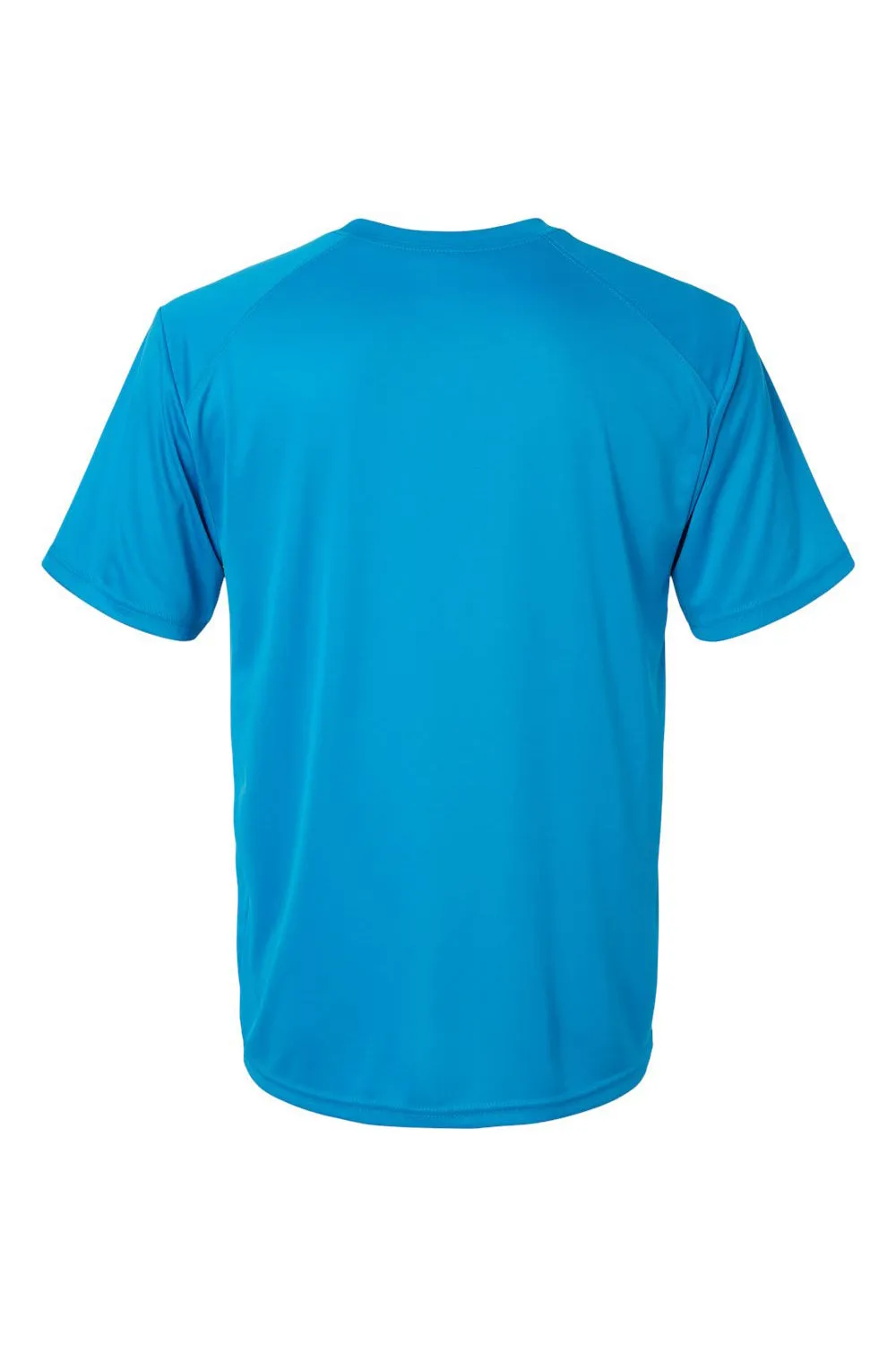Paragon Mens Islander Performance Moisture Wicking Short Sleeve Crewneck T-Shirt - Turquoise Blue