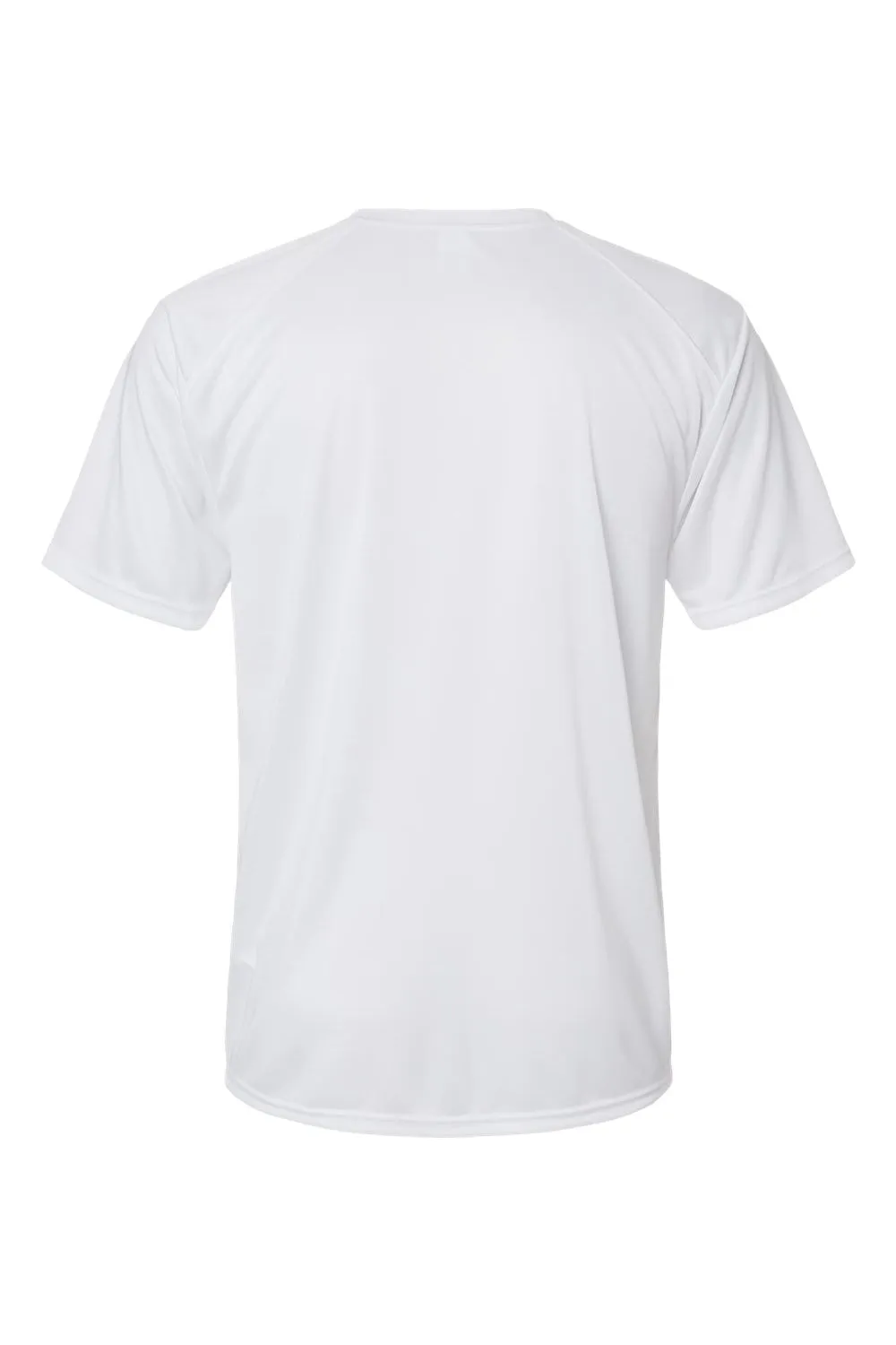 Paragon Mens Islander Performance Moisture Wicking Short Sleeve Crewneck T-Shirt - White