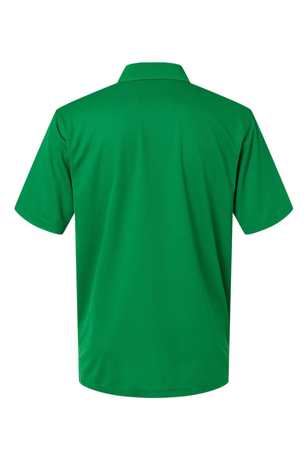 Paragon Mens Saratoga Performance Moisture Wicking Mini Mesh Short Sleeve Polo Shirt - Kelly Green